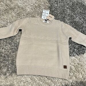 New International Renoma Paris Boys Cream Sweater